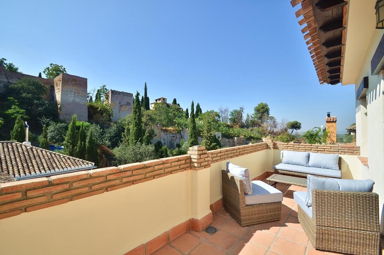 Loft Dar Al- Horra , Terraza, Parking & Vistas Villa Granada Bagian luar foto