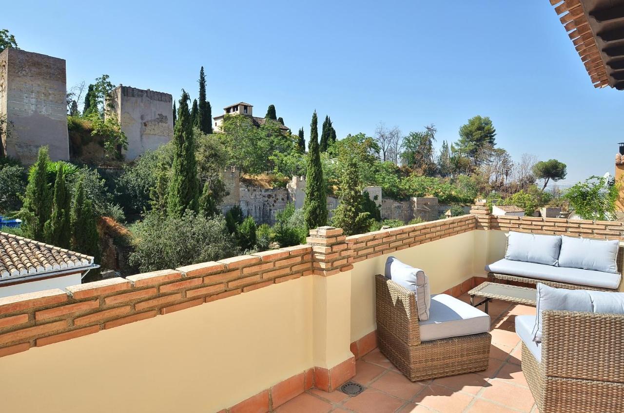 Loft Dar Al- Horra , Terraza, Parking & Vistas Villa Granada Bagian luar foto